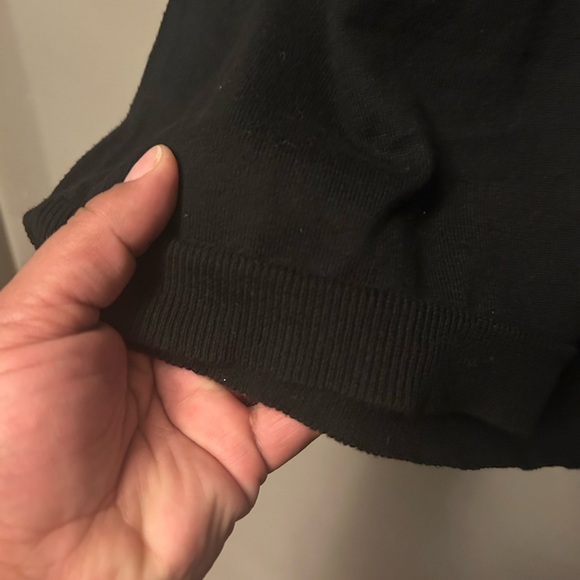 Lauren Ralph Lauren shirt - black 100% cotton sleeveless lightweight sweater - Picture 4 of 9